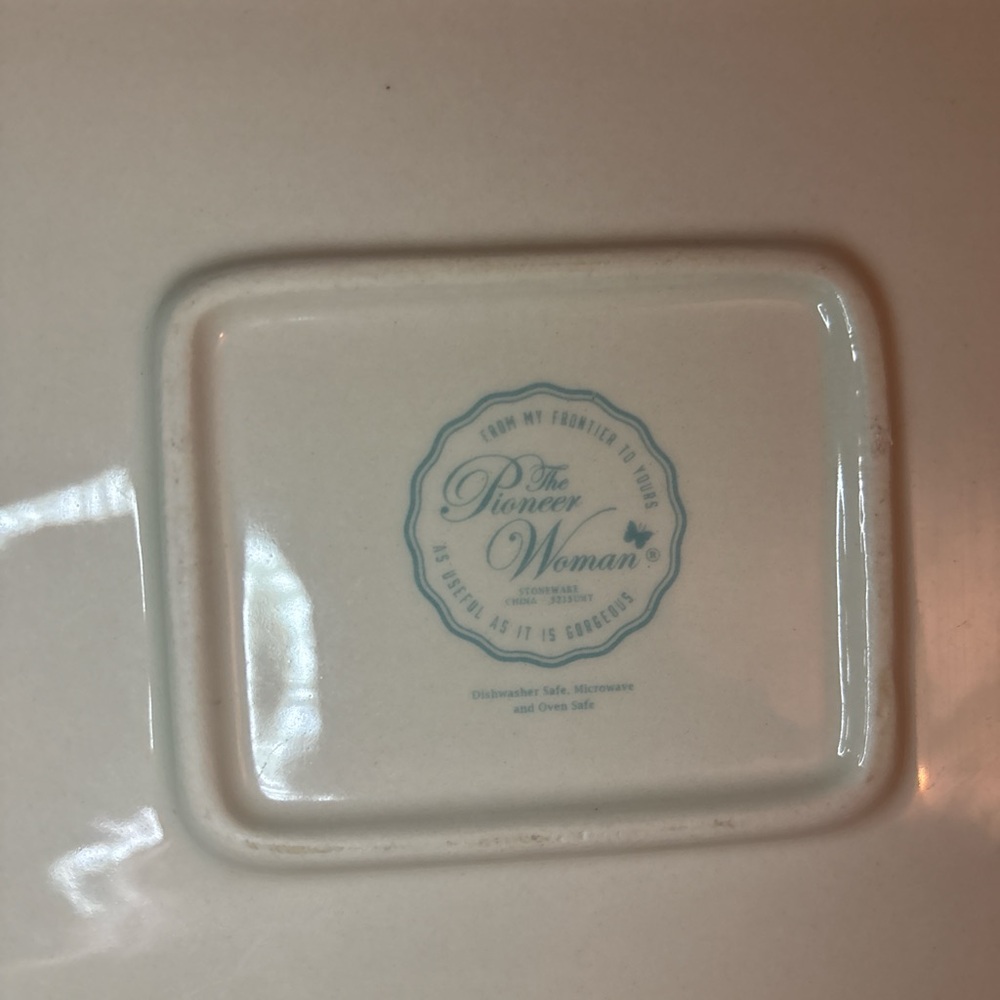 ❤️❌SOLD❌❤️Pioneer Woman Floral serving & baking dish 9x5 - Picture 6 of 6